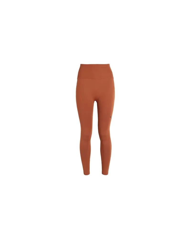 Puma SHAPELUXE SEAMLESS HW FL TIGHTS  - SHAPELUXE SEAMLESS HW FL TIGHTS - HOSEN & RÖCKE - Leggingsauf YOOX.COM Rostrot