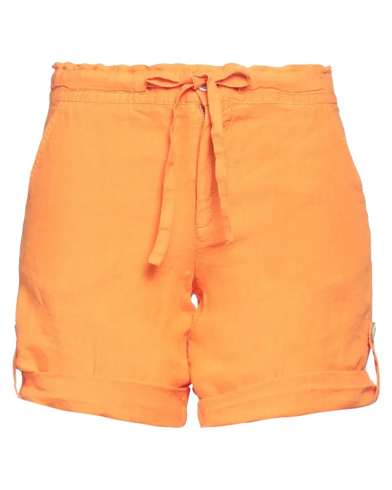 120% Lino Shorts & Bermudashorts Orange