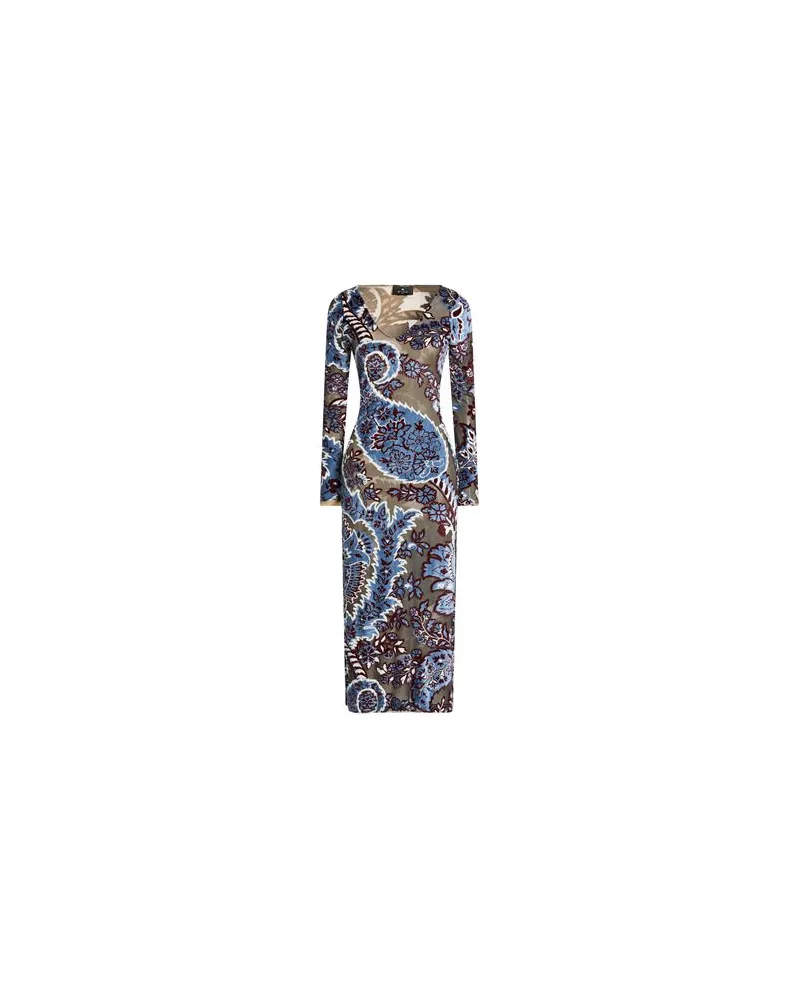 Etro KLEIDER - Midi-Kleiderauf YOOX.COM Hellblau