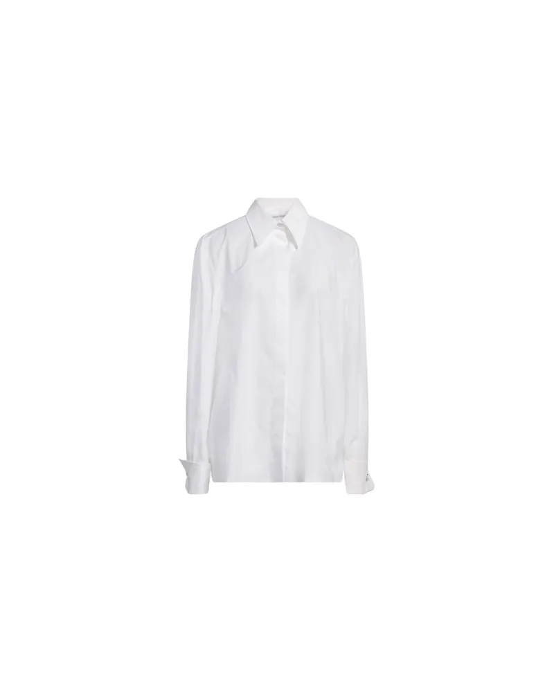 Alberta Ferretti TOPS - Hemdenauf YOOX.COM Weiß