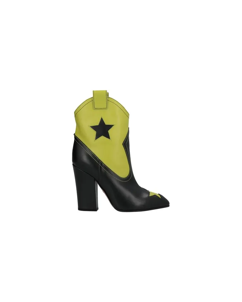 Elisabetta Franchi SCHUHE - Stiefelettenauf YOOX.COM Schwarz