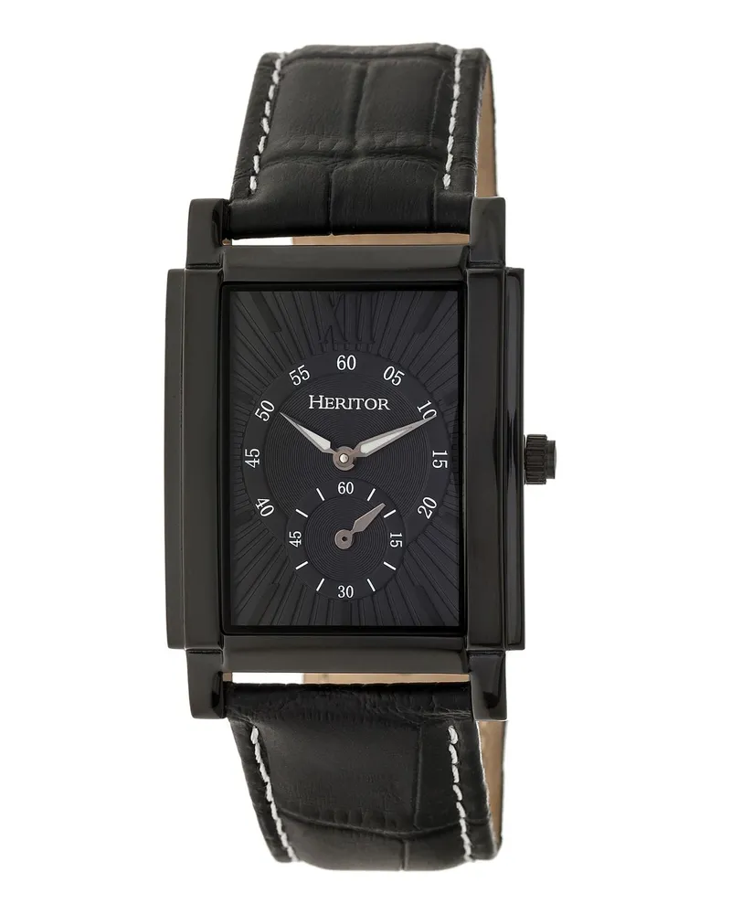 Heritor Automatic Watches Armbanduhr Schwarz