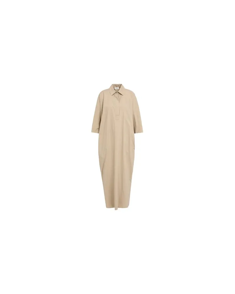 P.A.R.O.S.H. P.A.R.O H. - KLEIDER - Maxi-Kleiderauf YOOX.COM Beige