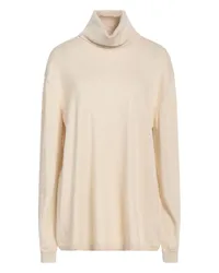 MAX&MOI Rollkragenpullover Beige