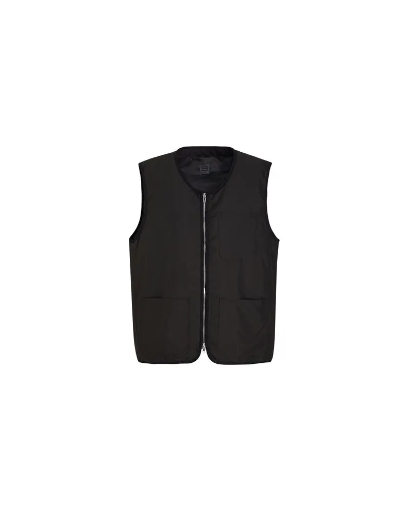 8 by Yoox LIGHT PADDED BOXY-FIT VEST  - JACKEN & MÄNTEL - Jacken und Anoraksauf YOOX.COM Schwarz