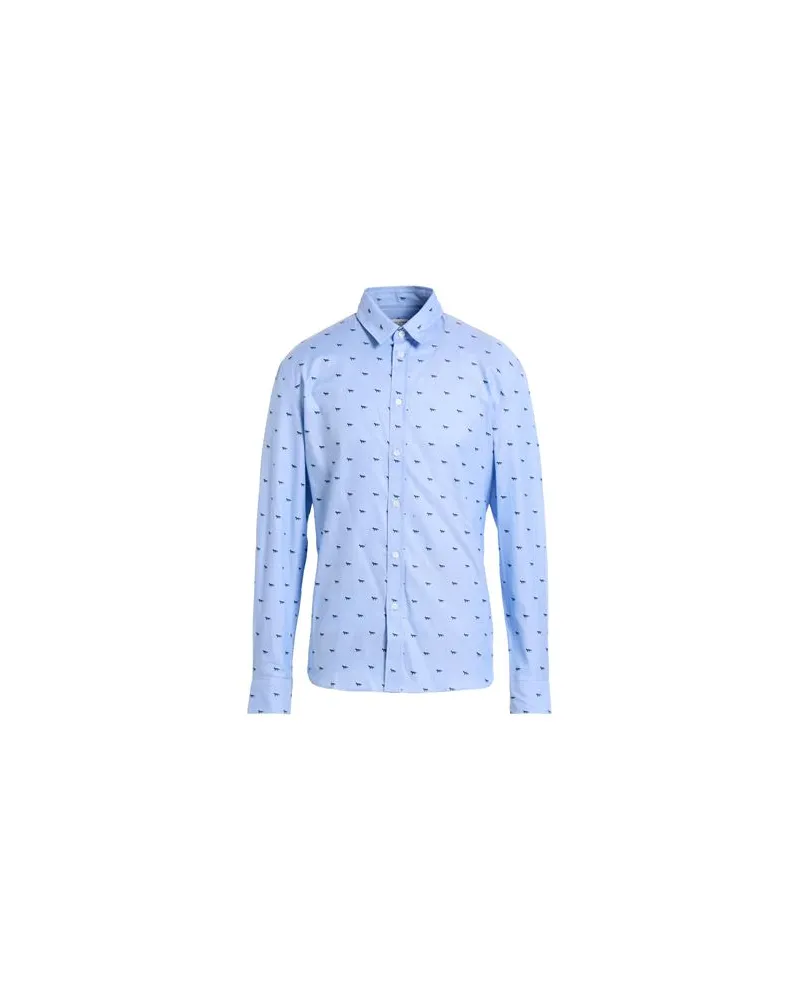 Kitsuné TOPS - Hemdenauf YOOX.COM Hellblau