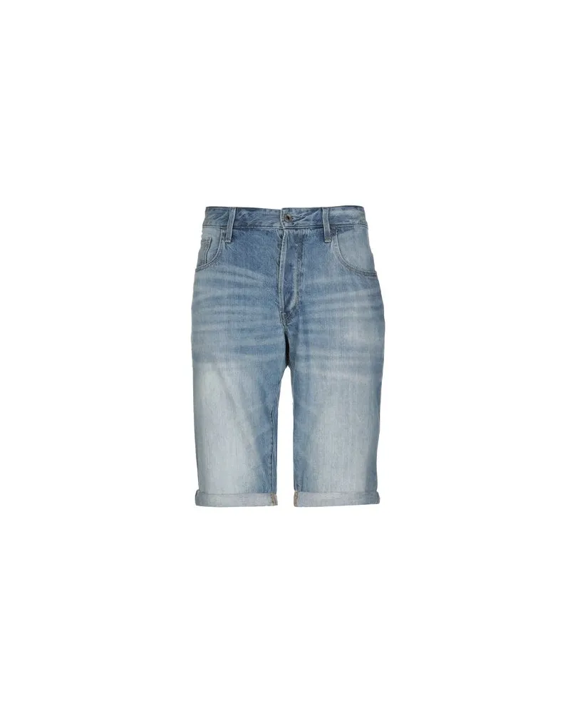 G-STAR RAW HOSEN & RÖCKE - Jeansshortsauf YOOX.COM Blau