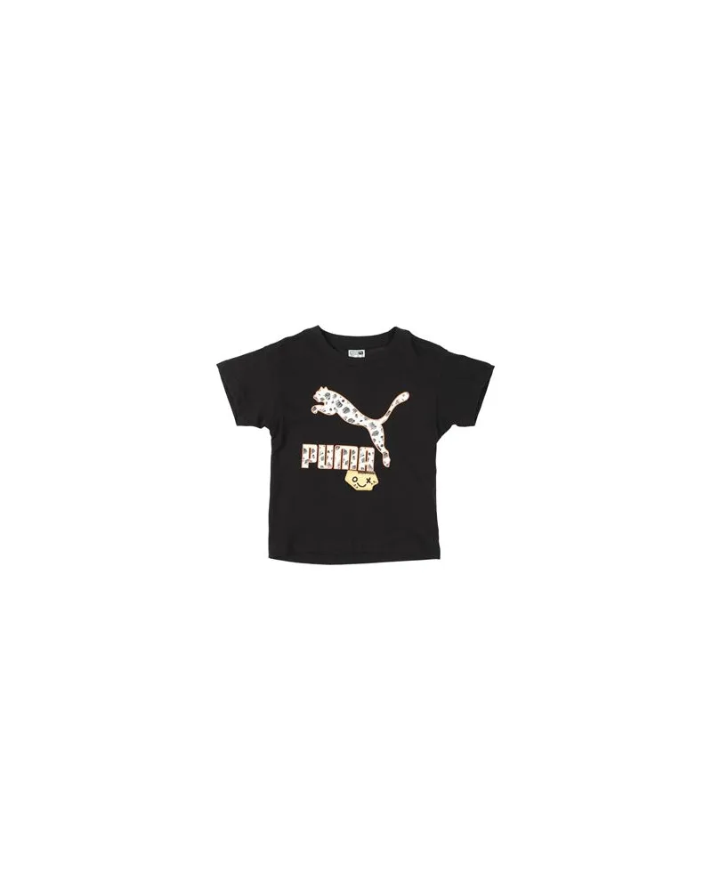 Puma CLASSICS MIX MTCH Tee  - TOPS - T-shirtsauf YOOX.COM Schwarz