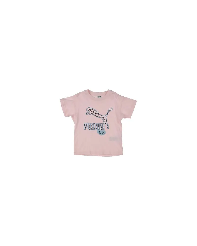 Puma CLASSICS MIX MTCH Tee  - TOPS - T-shirtsauf YOOX.COM Hellrosa