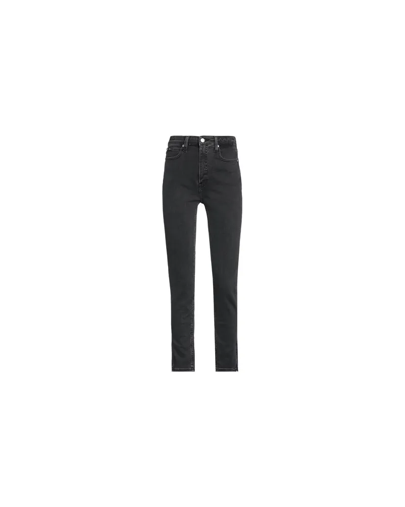 Calvin Klein HOSEN & RÖCKE - Jeanshosenauf YOOX.COM Schwarz