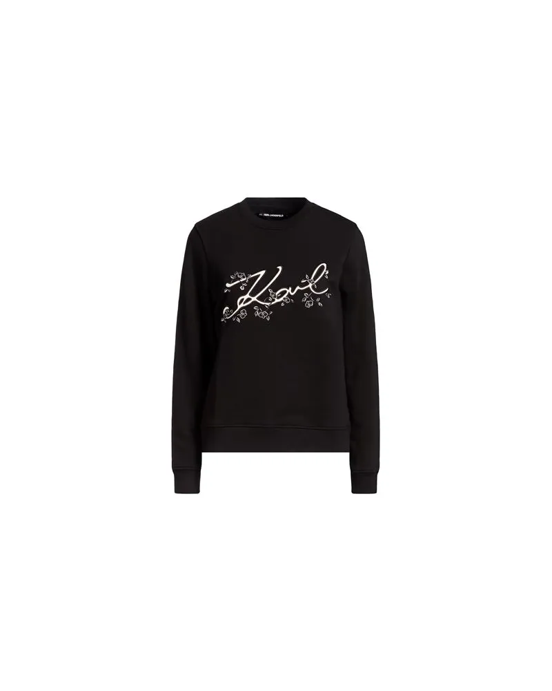 Karl Lagerfeld TOPS - Sweatshirtsauf YOOX.COM Schwarz