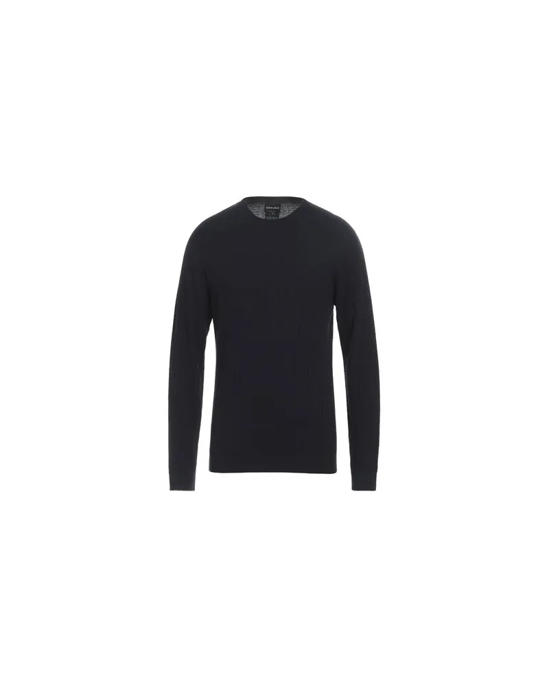 Giorgio Armani STRICKWAREN - Pulloverauf YOOX.COM Nachtblau