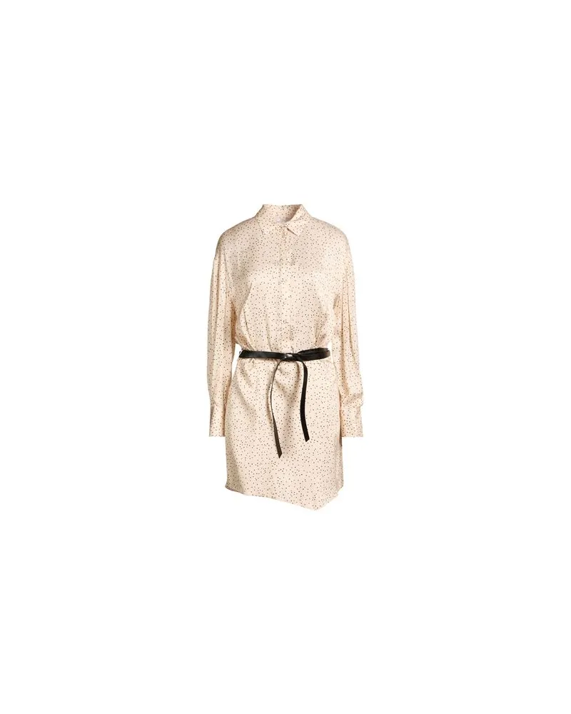 Motel KLEIDER - Mini-Kleiderauf YOOX.COM Beige