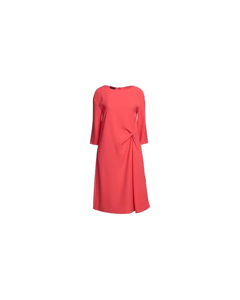 Emporio Armani KLEIDER - Midi-Kleiderauf YOOX.COM Rot