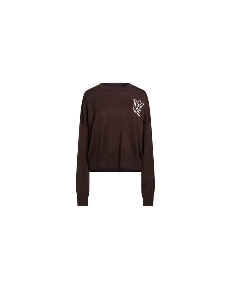 Amiri STRICKWAREN - Pulloverauf YOOX.COM Schokobraun