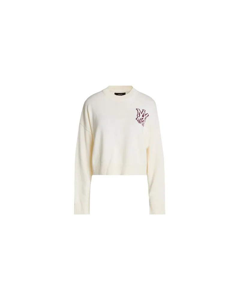Amiri STRICKWAREN - Pulloverauf YOOX.COM Cremeweiß
