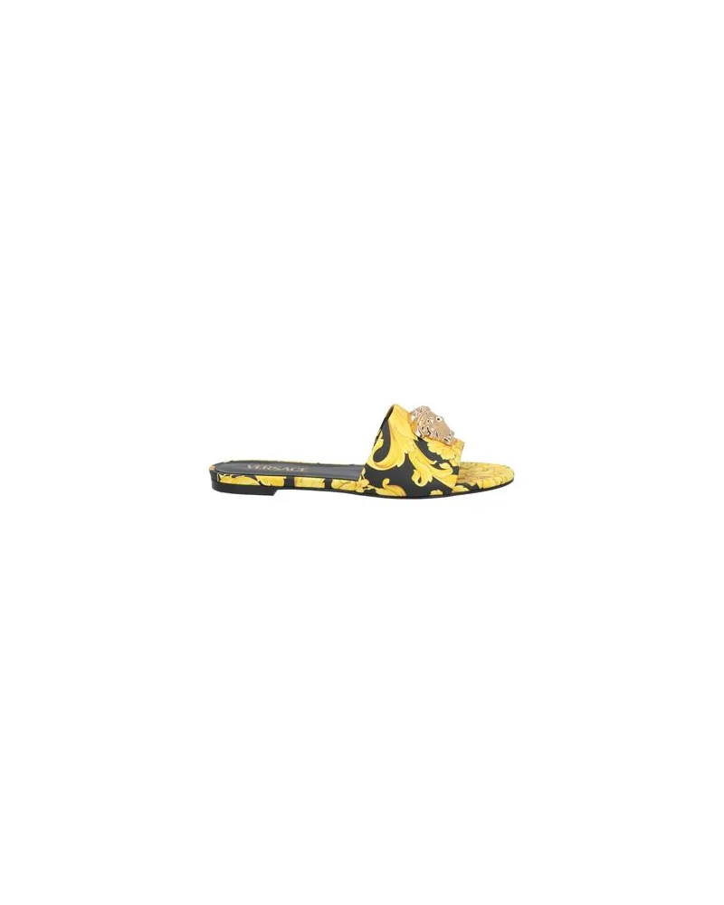 Versace SCHUHE - Sandalenauf YOOX.COM Gelb