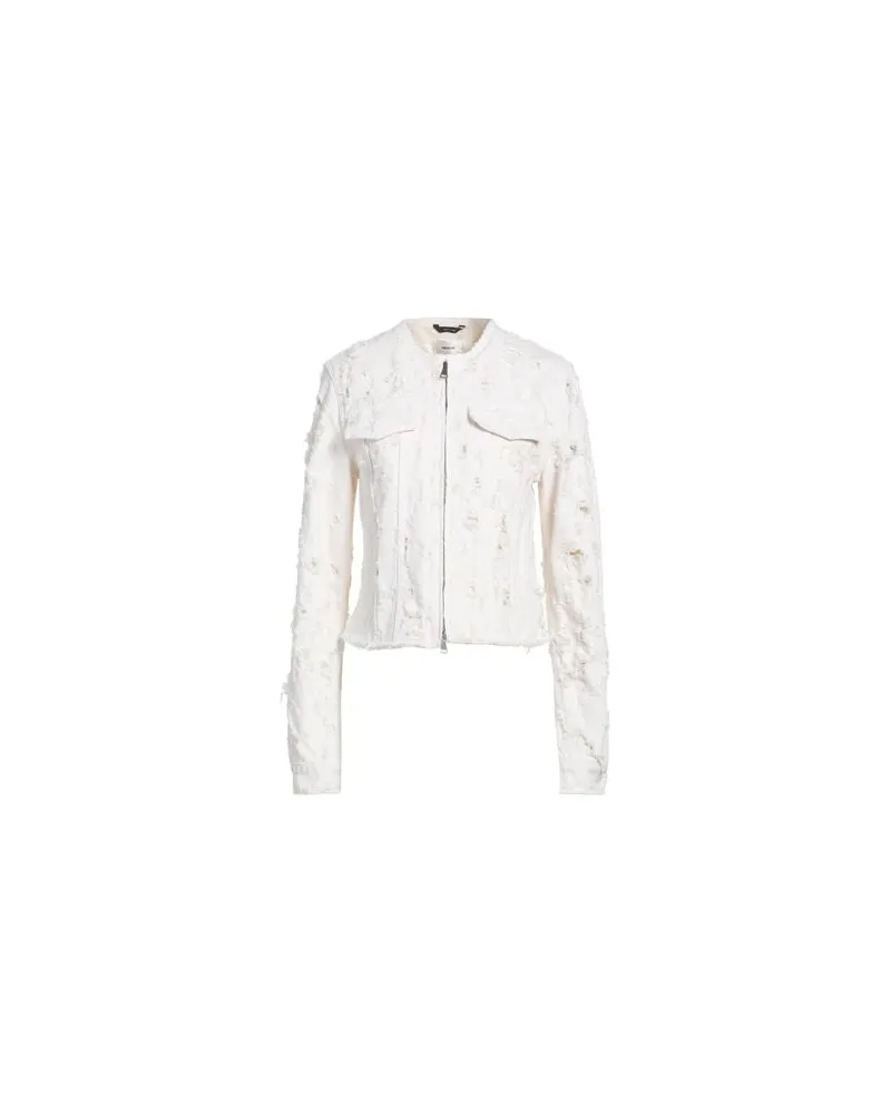 Haikure JACKEN & MÄNTEL - Jeansjacken/Mäntelauf YOOX.COM Weiß