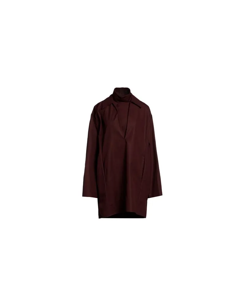 Jil Sander KLEIDER - Mini-Kleiderauf YOOX.COM Schokobraun