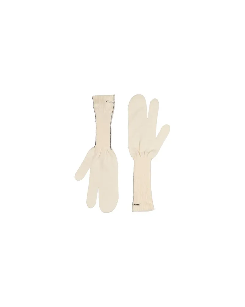 Maison Margiela ACCESSOIRES - Handschuheauf YOOX.COM Elfenbein