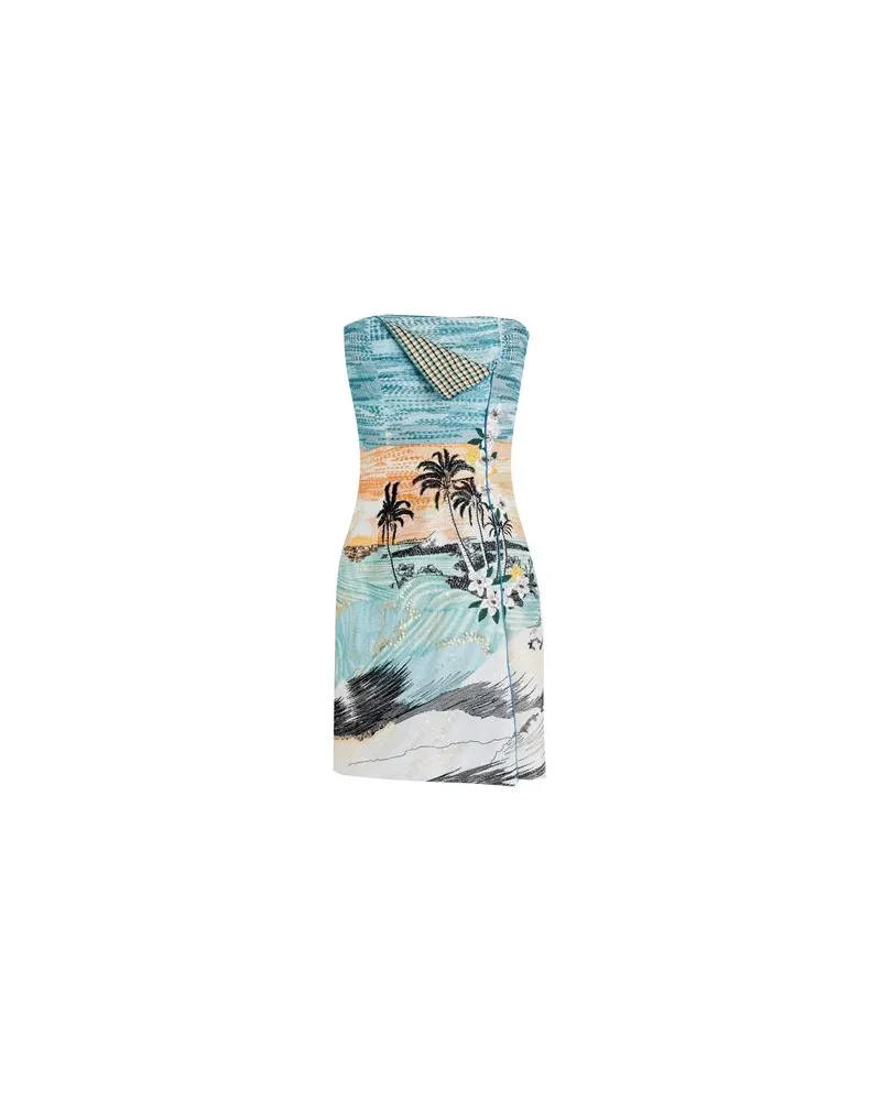 Etro KLEIDER - Mini-Kleiderauf YOOX.COM Himmelblau