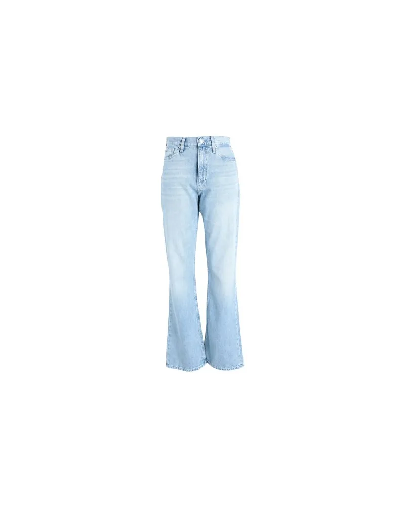 Calvin Klein HOSEN & RÖCKE - Jeanshosenauf YOOX.COM Blau