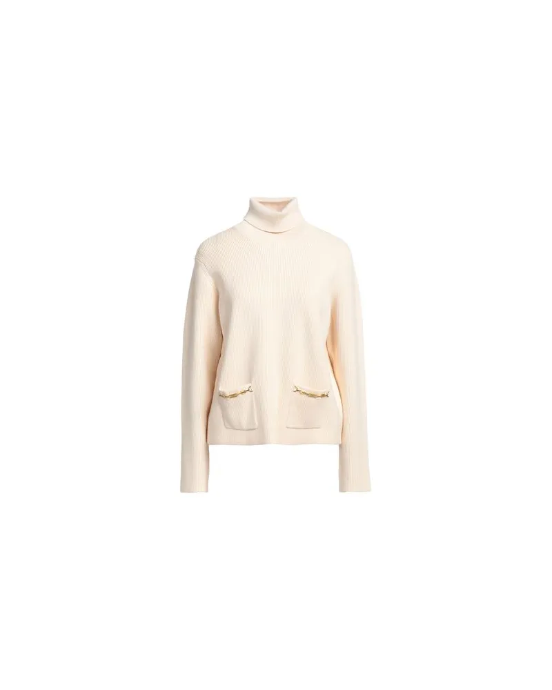 Elisabetta Franchi STRICKWAREN - Rollkragenpulloverauf YOOX.COM Cremeweiß