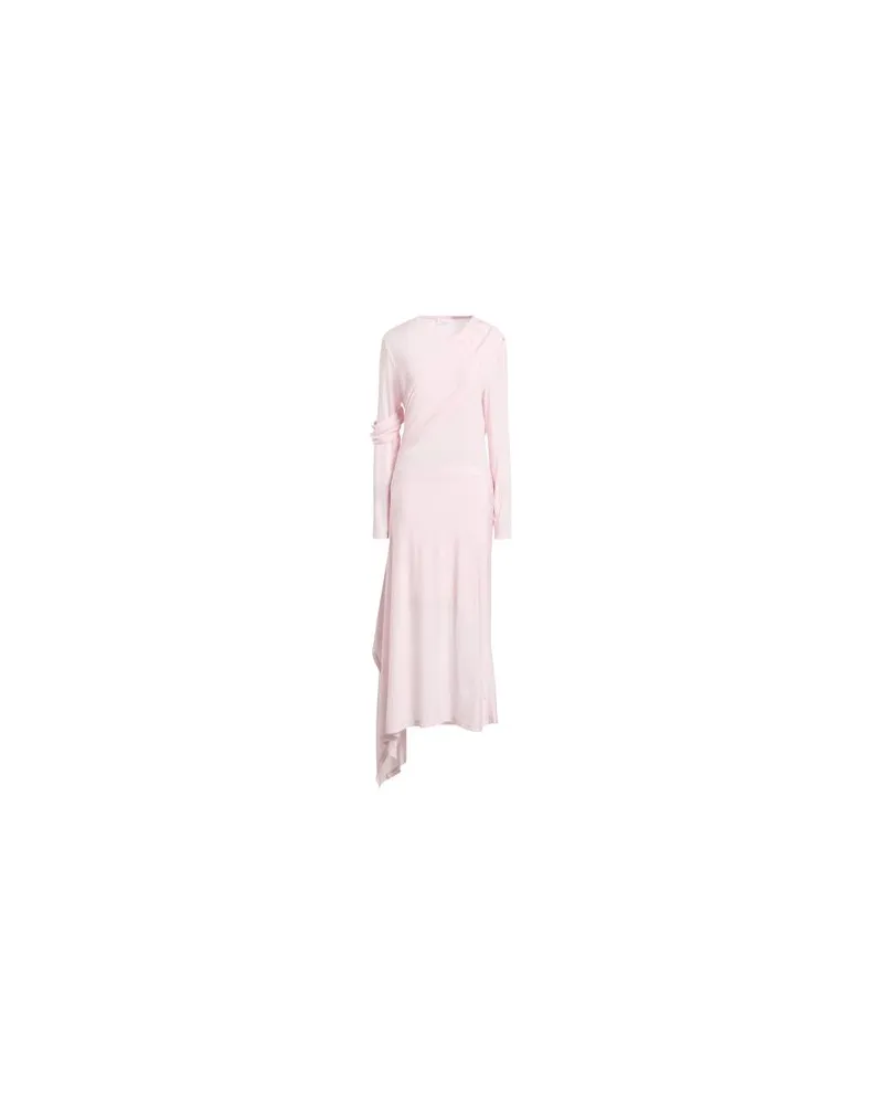 Helmut Lang KLEIDER - Midi-Kleiderauf YOOX.COM Hellrosa