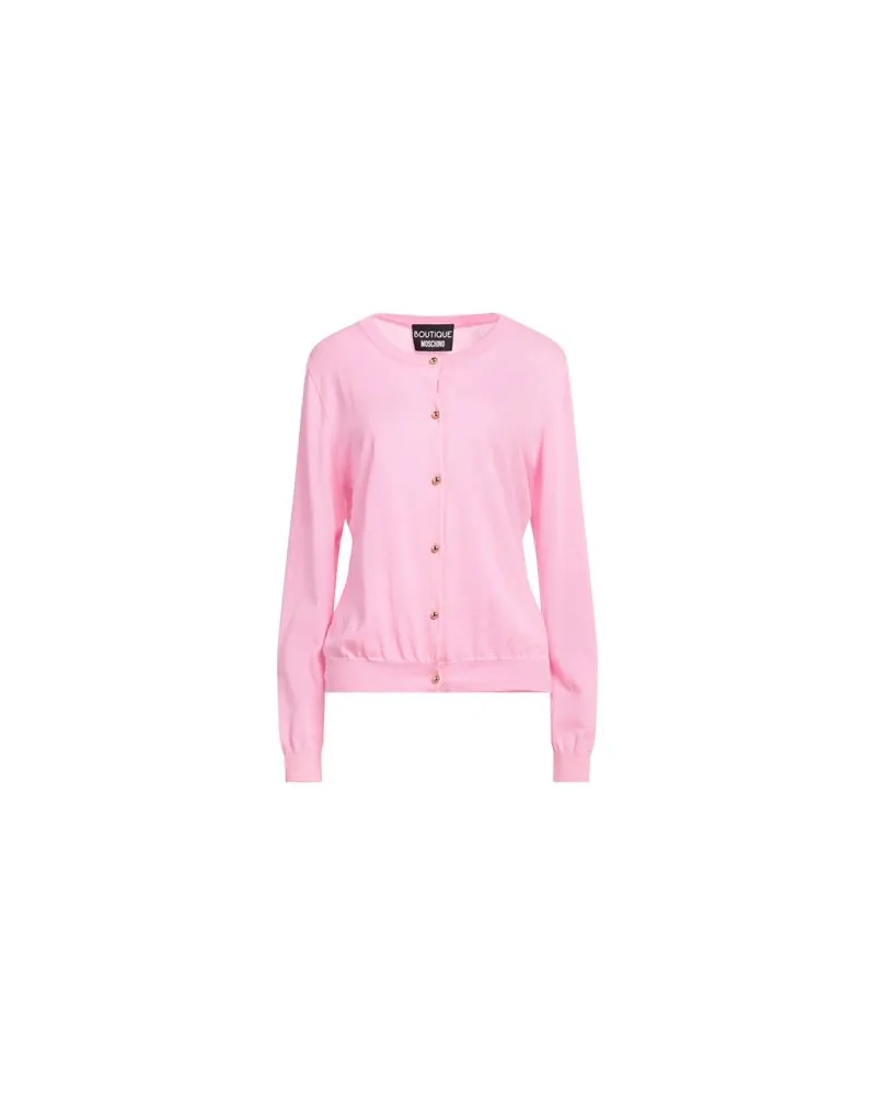Moschino STRICKWAREN - Strickjackenauf YOOX.COM Rosa