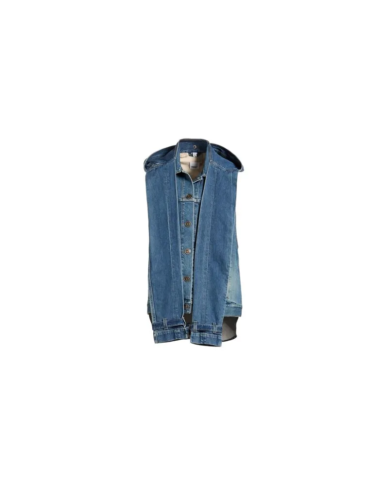 Burberry JACKEN & MÄNTEL - Jeansjacken/Mäntelauf YOOX.COM Blau