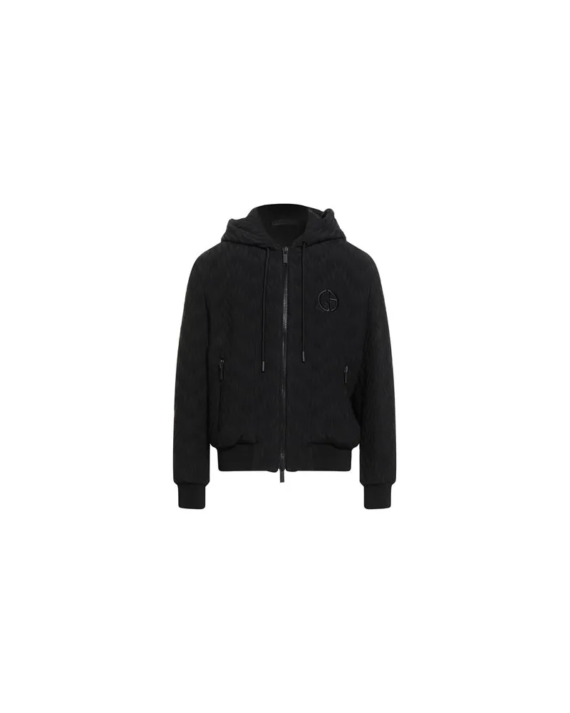 Giorgio Armani JACKEN & MÄNTEL - Jacken und Anoraksauf YOOX.COM Schwarz