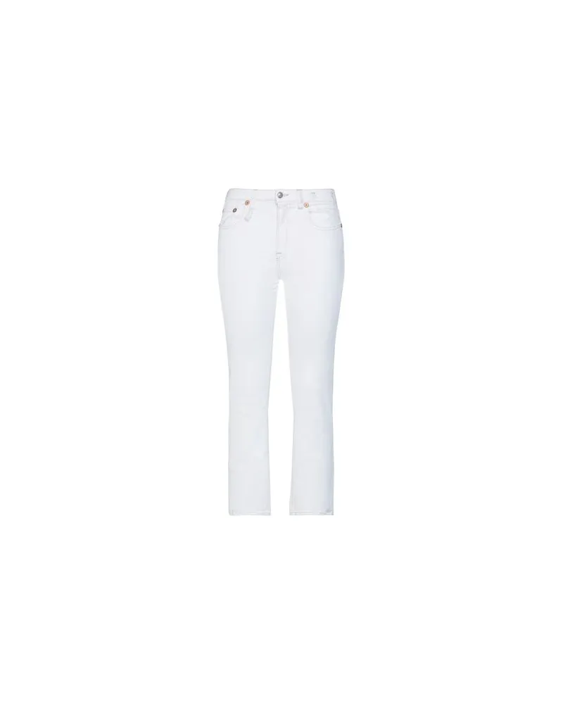 R13 HOSEN & RÖCKE - Hosenauf YOOX.COM Weiß