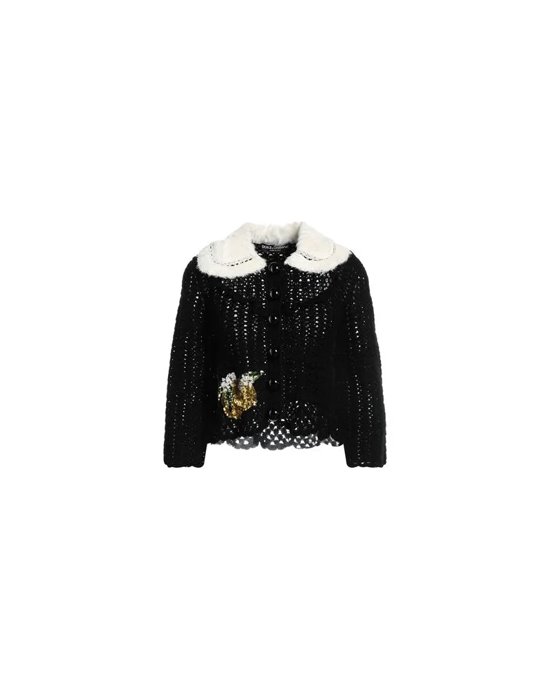 Dolce & Gabbana STRICKWAREN - Strickjackenauf YOOX.COM Schwarz