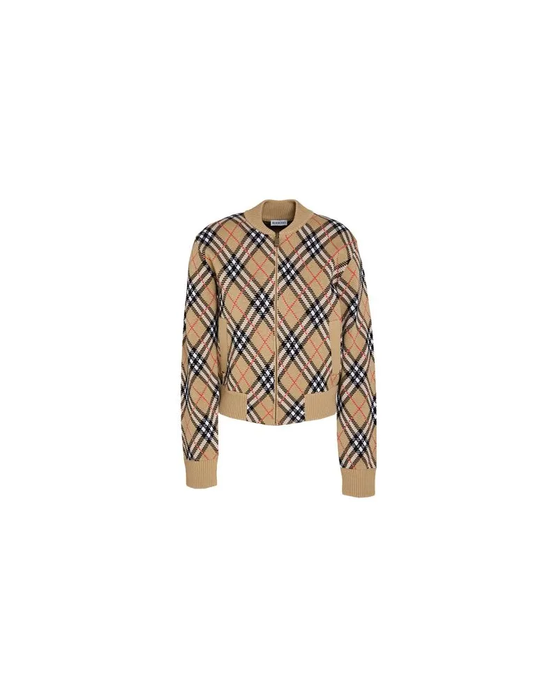 Burberry STRICKWAREN - Strickjackenauf YOOX.COM Kamel