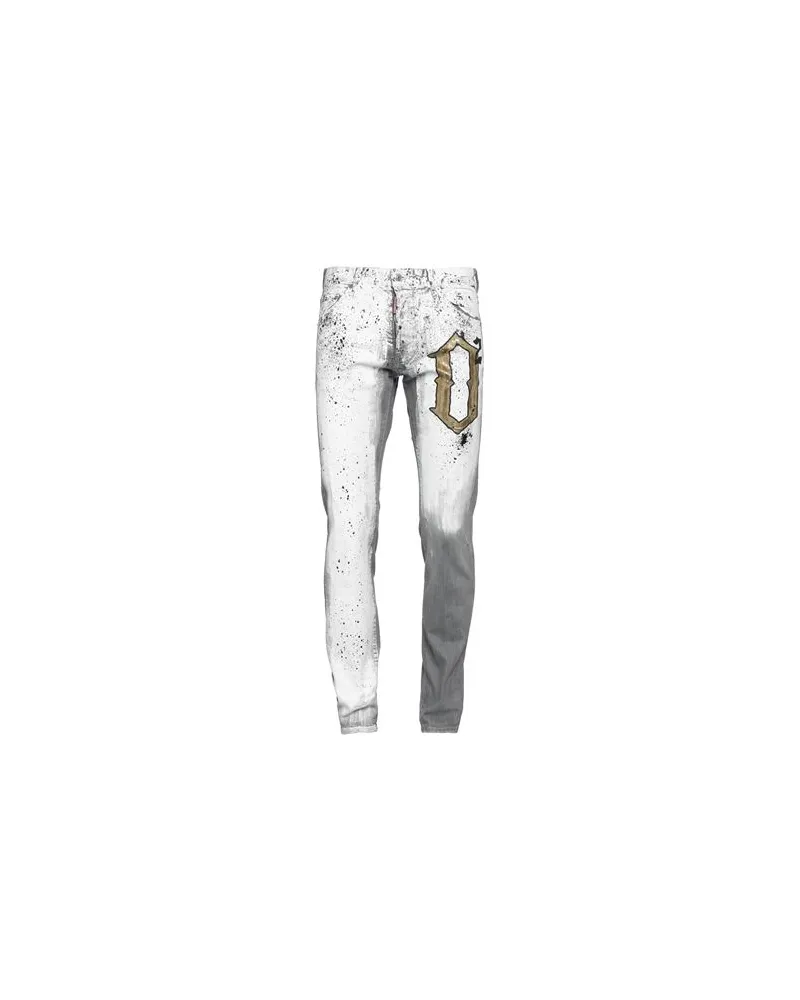 Dsquared2 HOSEN & RÖCKE - Jeanshosenauf YOOX.COM Grau