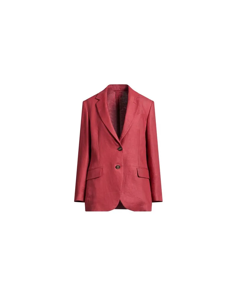 Brunello Cucinelli ANZÜGE und CO-ORDS - Blazersauf YOOX.COM Rostrot