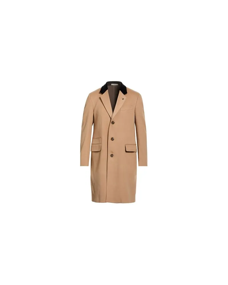 Corneliani JACKEN & MÄNTEL - Mäntelauf YOOX.COM Kamel