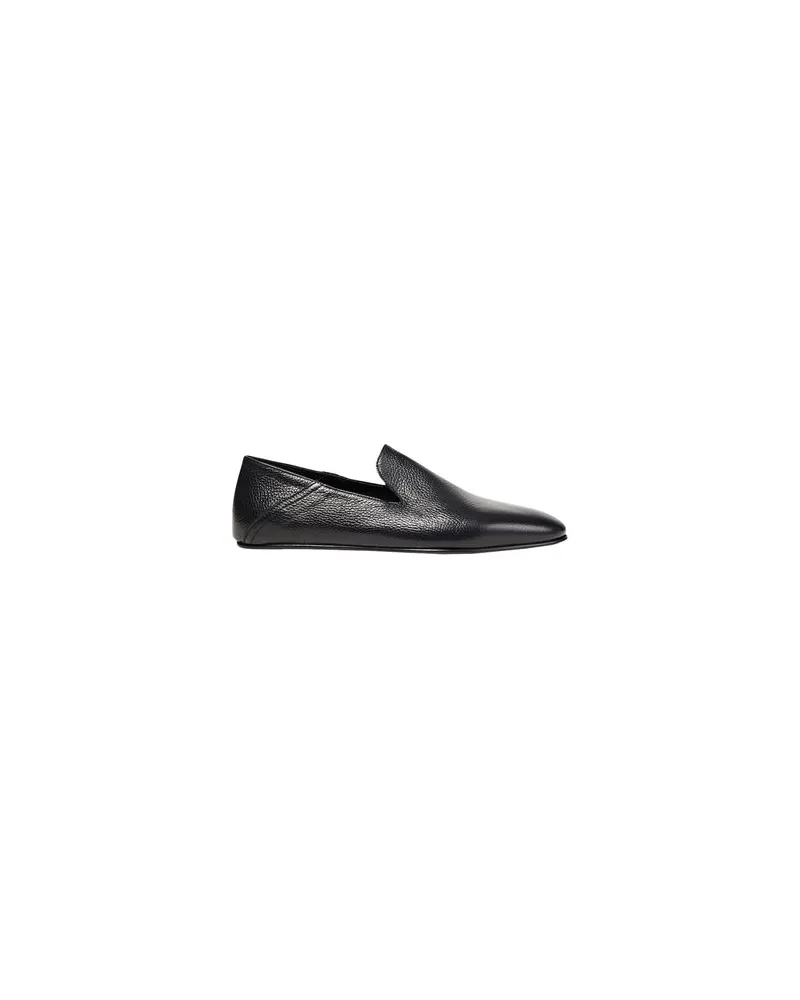 8 by Yoox LEATHER FLAT SLIPPER - SCHUHE - Mokassinsauf YOOX.COM Schwarz