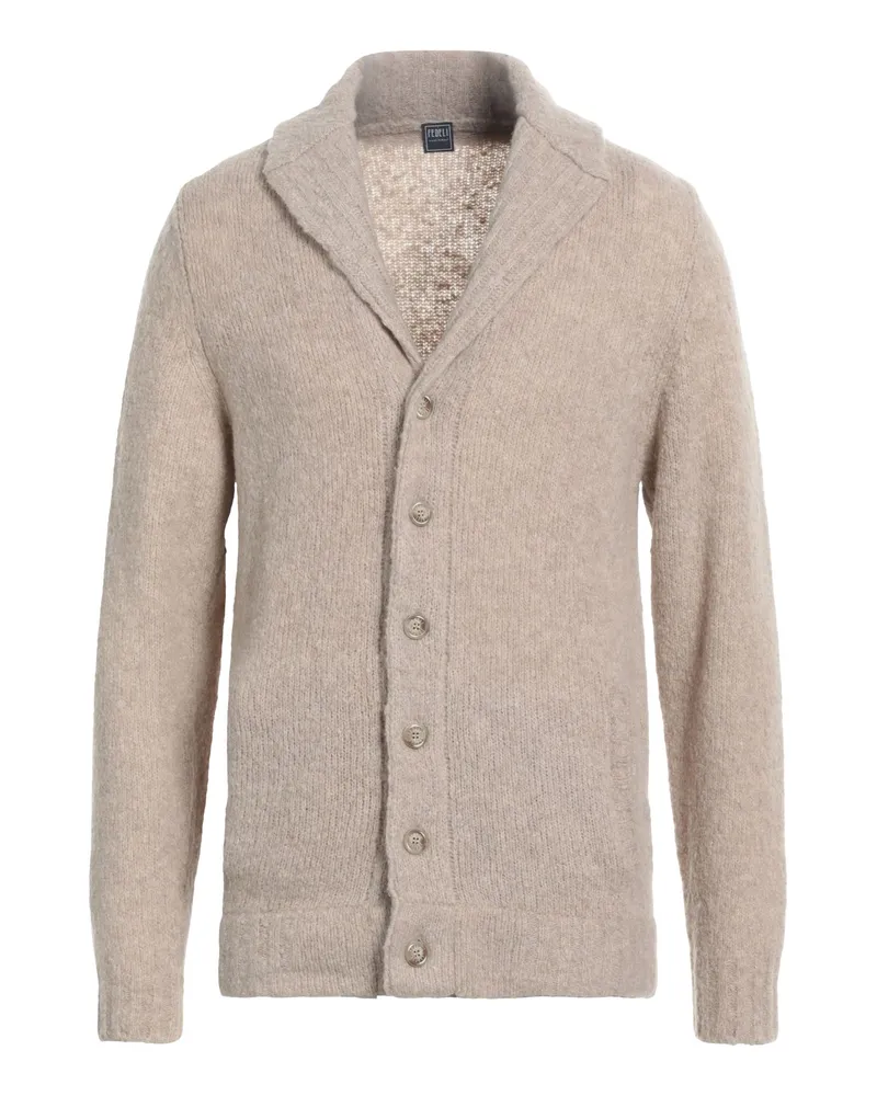 Fedeli Strickjacke Beige