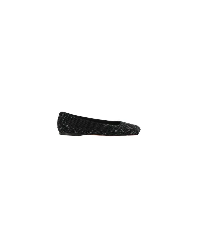Amina Muaddi SCHUHE - Ballerinasauf YOOX.COM Schwarz