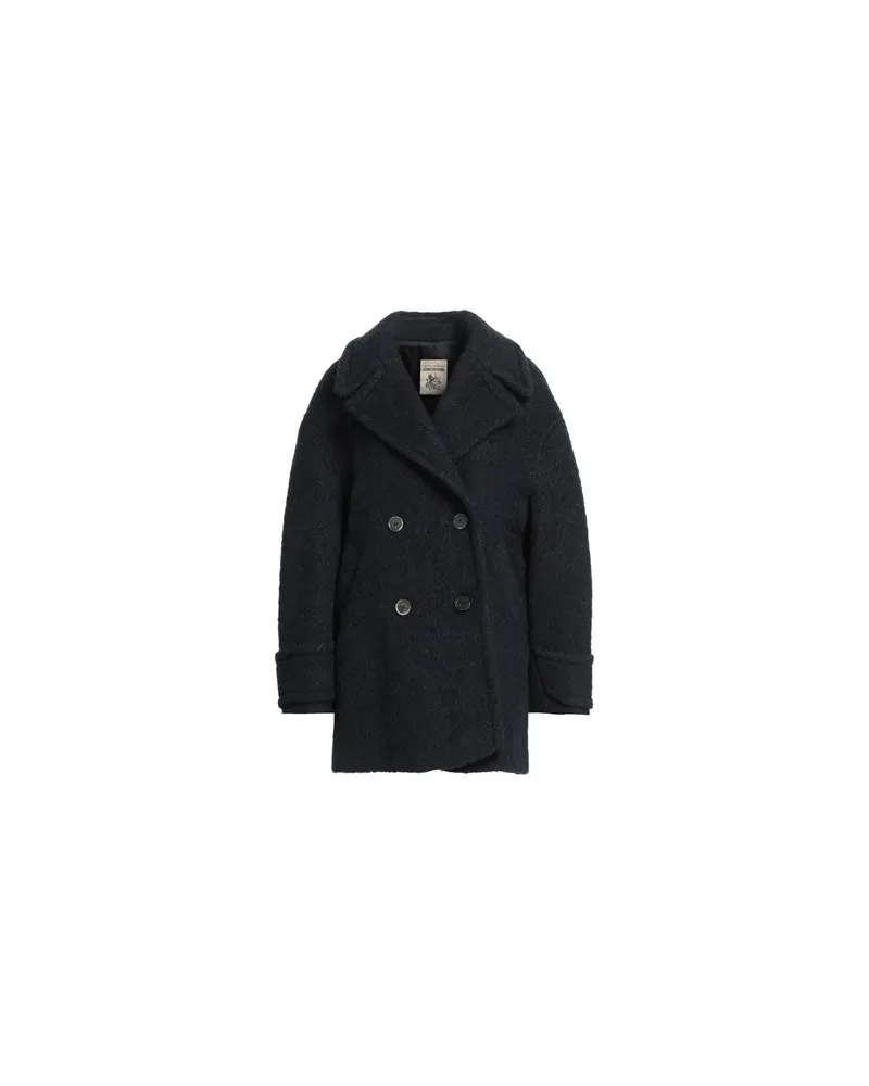 Semicouture JACKEN & MÄNTEL - Mäntelauf YOOX.COM Nachtblau