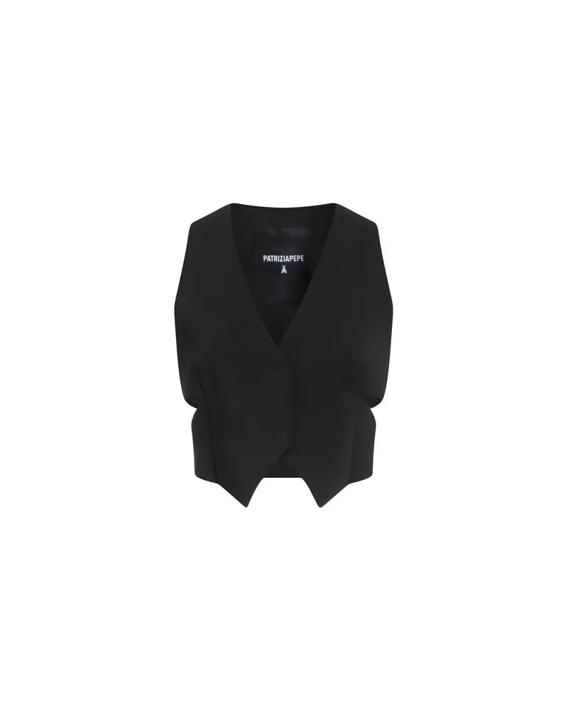 Patrizia Pepe ANZÜGE und CO-ORDS - Couture-Westenauf YOOX.COM Schwarz