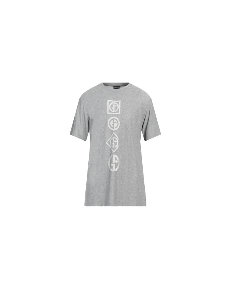 Giorgio Armani TOPS - T-shirtsauf YOOX.COM Hellgrau