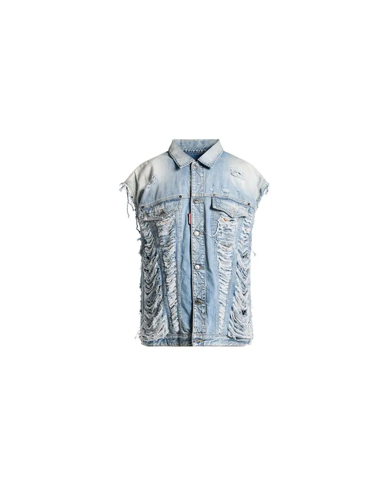 Dsquared2 JACKEN & MÄNTEL - Jeansjacken/Mäntelauf YOOX.COM Blau