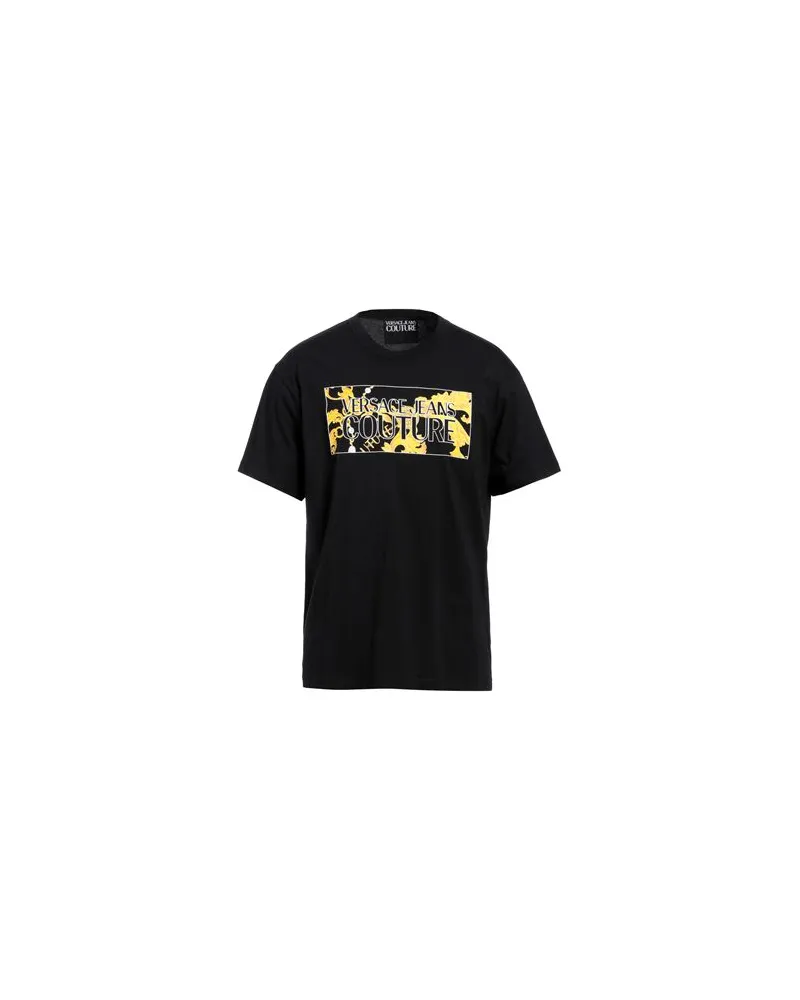 Versace Jeans TOPS - T-shirtsauf YOOX.COM Schwarz