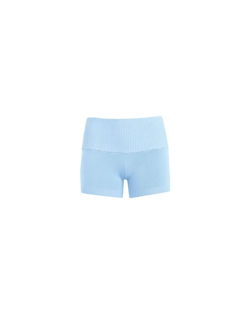 Frankies Bikinis Estelle Knit Short  - HOSEN & RÖCKE - Shorts & Bermudashortsauf YOOX.COM Himmelblau
