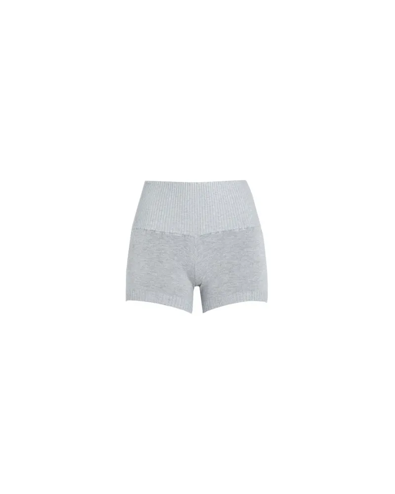 Frankies Bikinis Estelle Knit Short  - HOSEN & RÖCKE - Shorts & Bermudashortsauf YOOX.COM Hellgrau