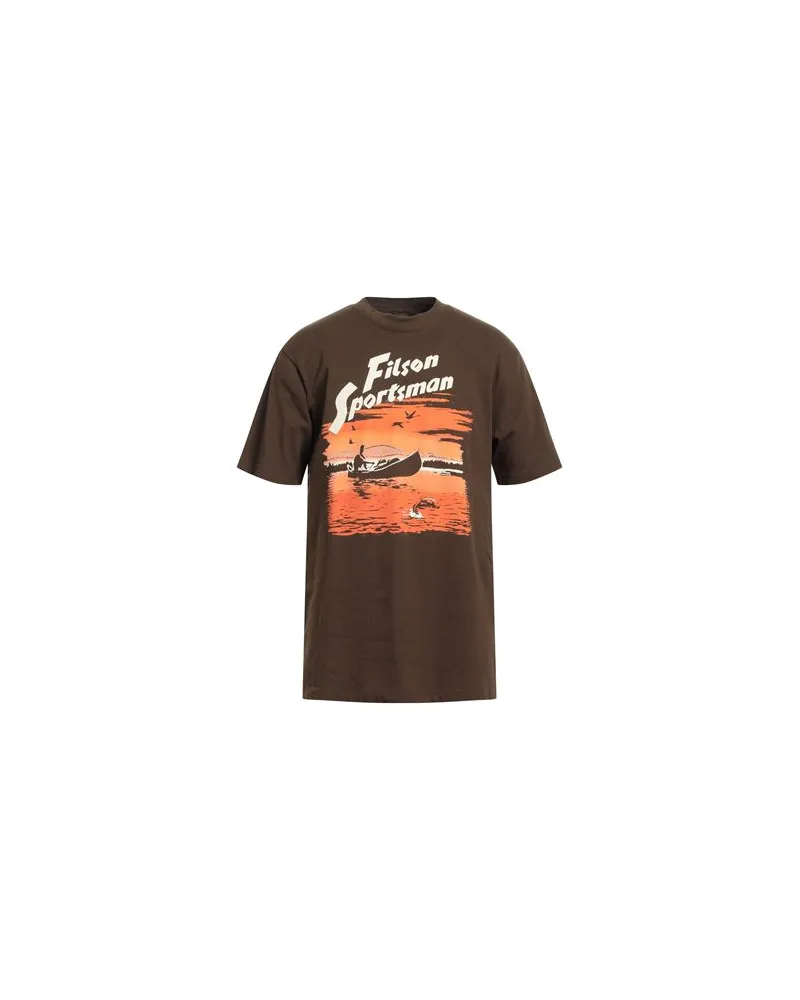 Filson TOPS - T-shirtsauf YOOX.COM Braun