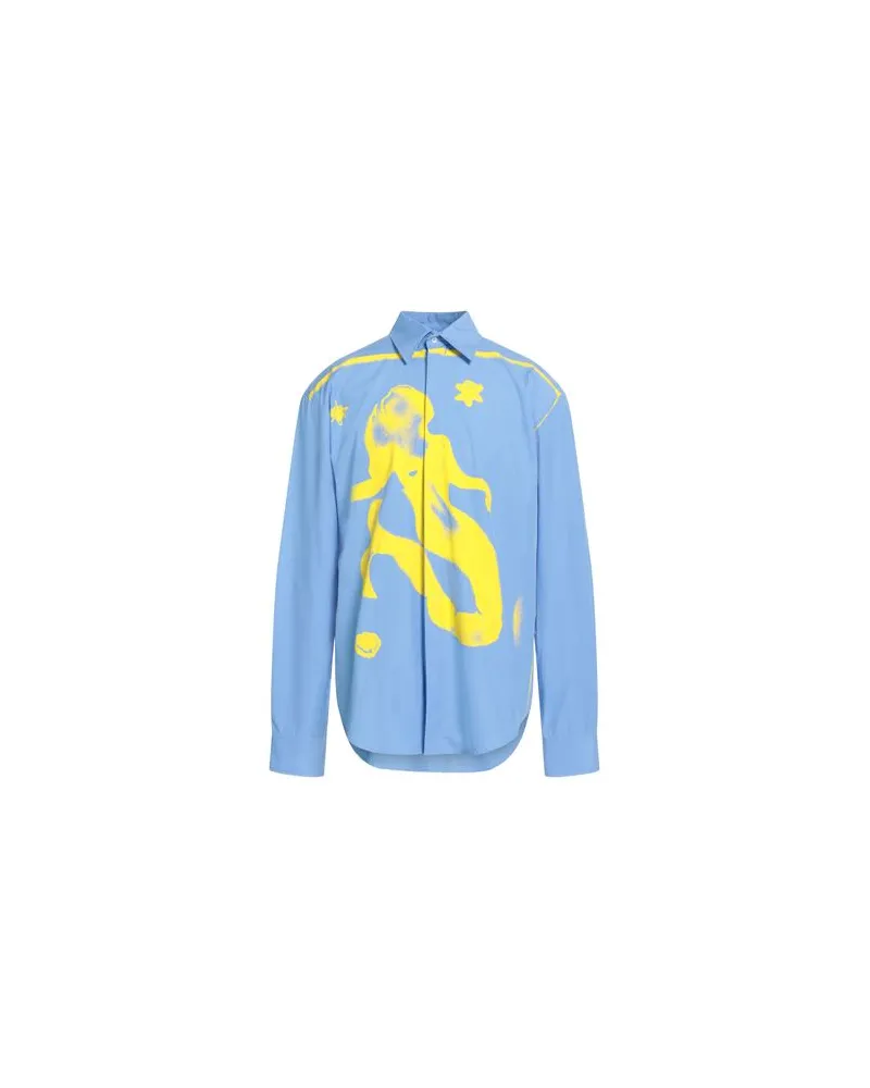 MSGM TOPS - Hemdenauf YOOX.COM Hellblau