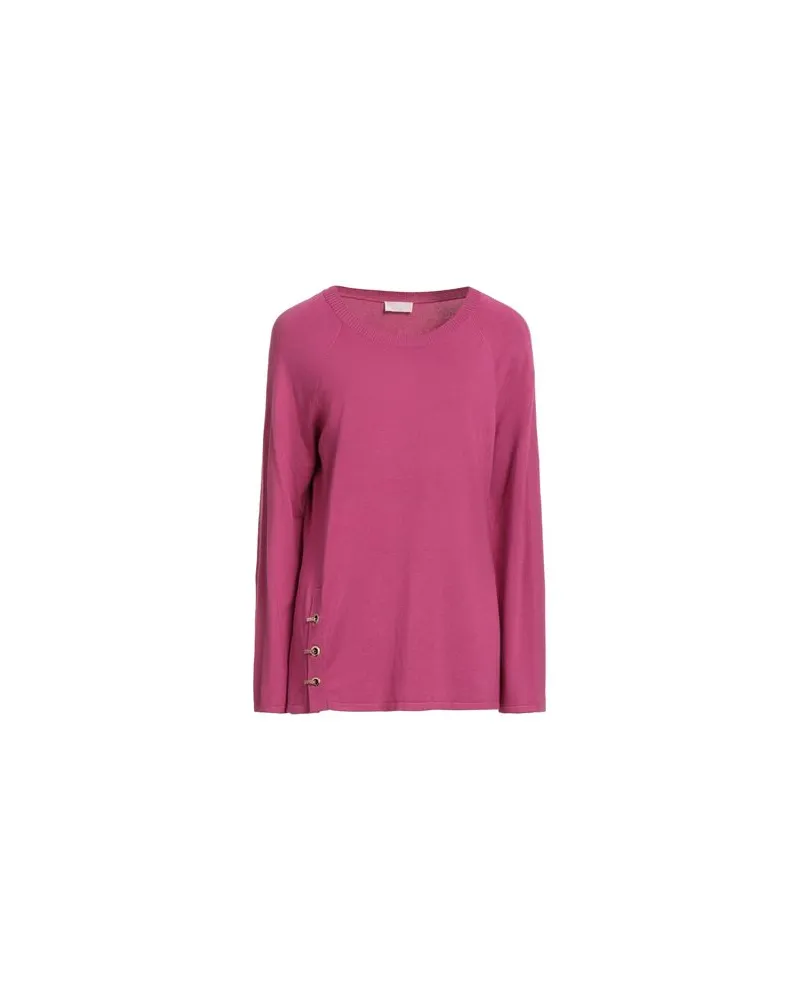 Liu Jo BETTER - STRICKWAREN - Pulloverauf YOOX.COM Malve